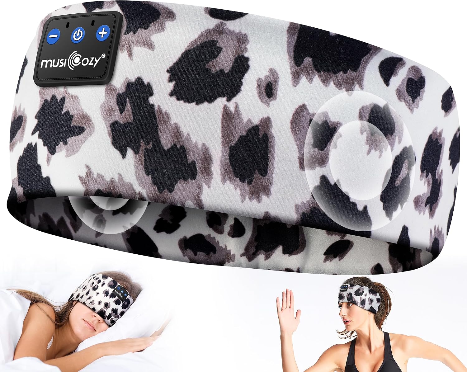ALMOHADILLA TERAPÉUTICA MUSICOZY BLUETOOTH 5.4 SLEEP HEADPHONES BANDA DEPORTIVA INALÁMBRICA - 1