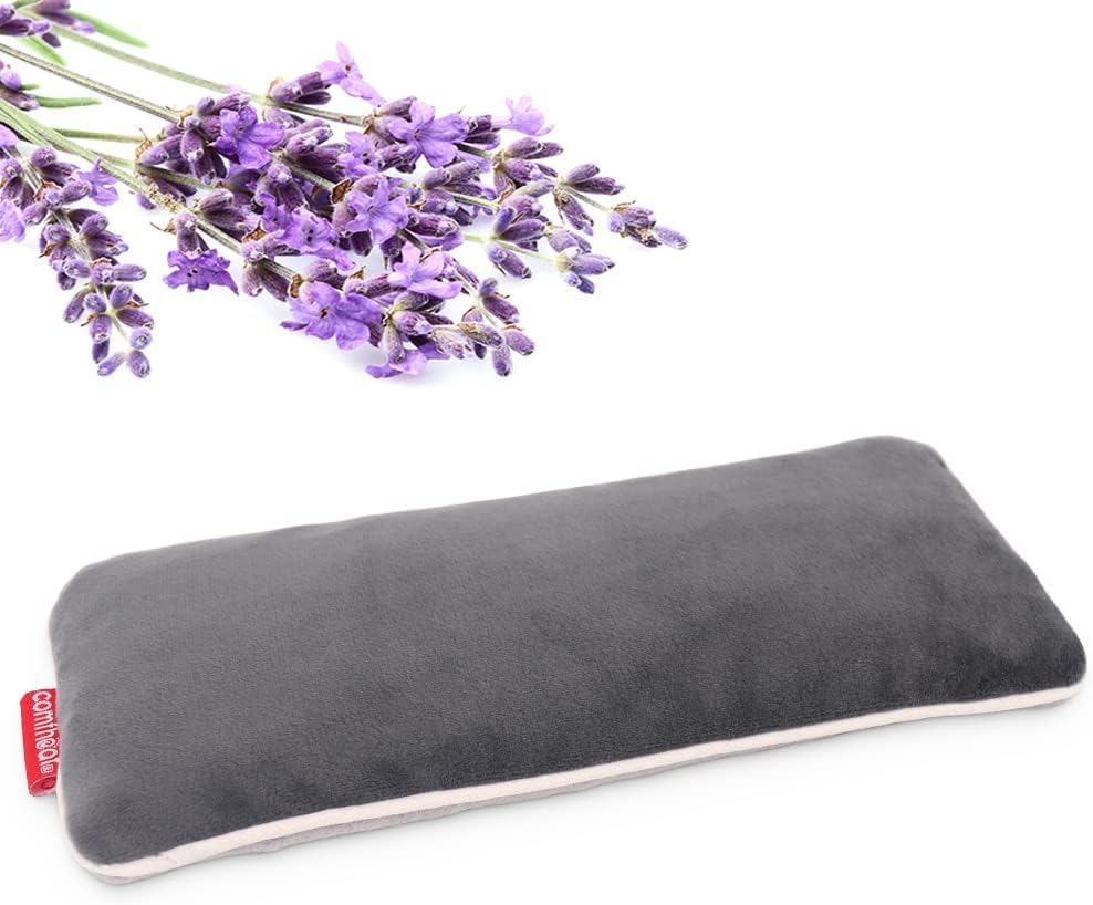 ALMOHADA TERAPÉUTICA PARA OJOS COMFHEAT LAVANDA 23X9.4 CM - 1