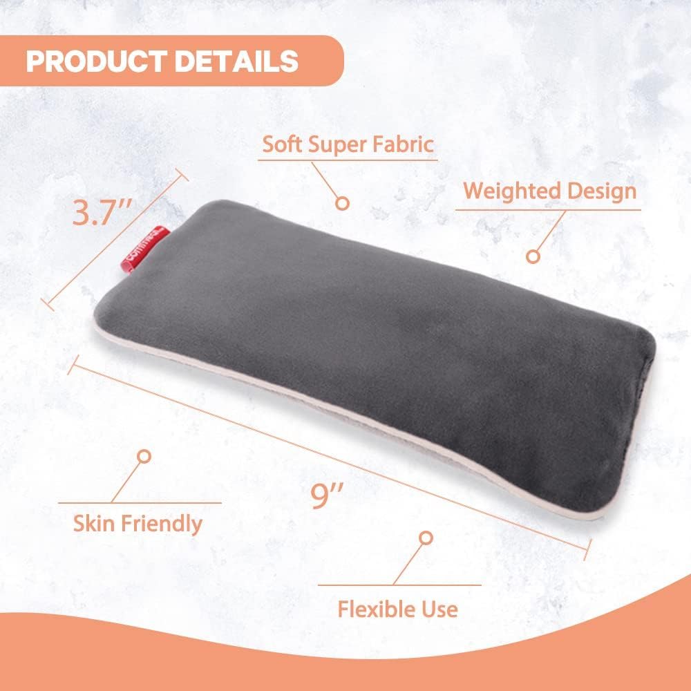 ALMOHADA TERAPÉUTICA PARA OJOS COMFHEAT LAVANDA 23X9.4 CM - 2