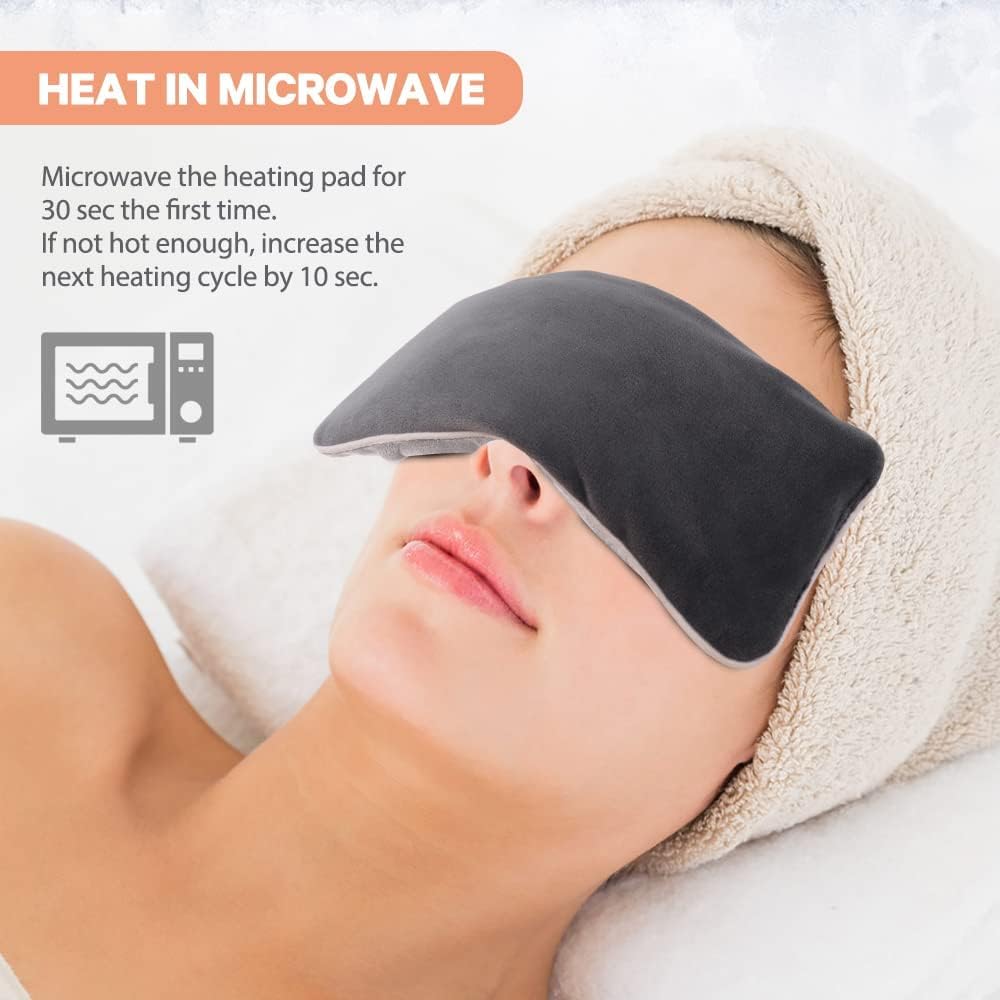 ALMOHADA TERAPÉUTICA PARA OJOS COMFHEAT LAVANDA 23X9.4 CM - 5