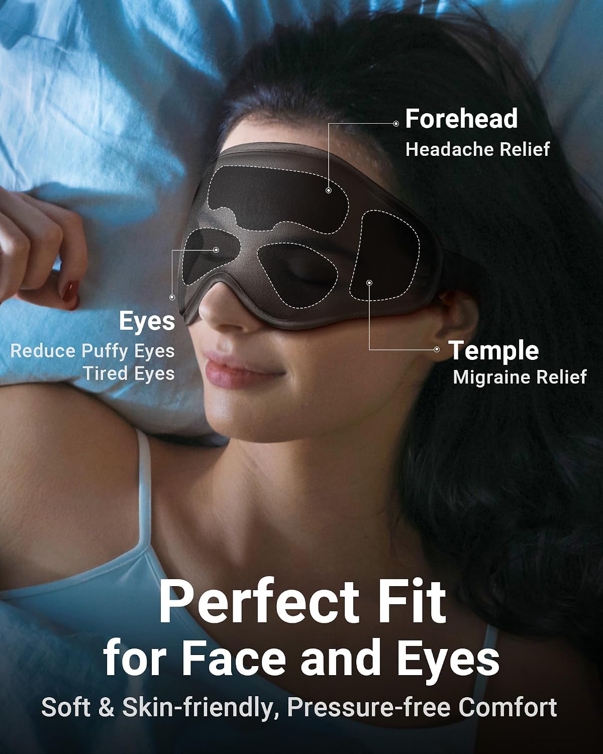 ALMOHADILLA TERAPÉUTICA PARA OJOS NEWLA GEL REFRIGERANTE REUTILIZABLE - 4