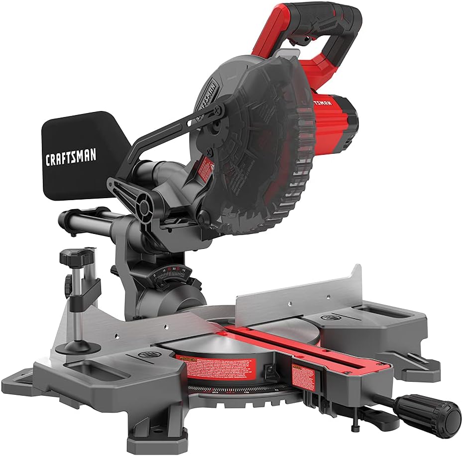 SIERRA INGLETEADORA INALÁMBRICA CRAFTSMAN V20 7-1/4 PULG CON BATERÍA Y CARGADOR - 1
