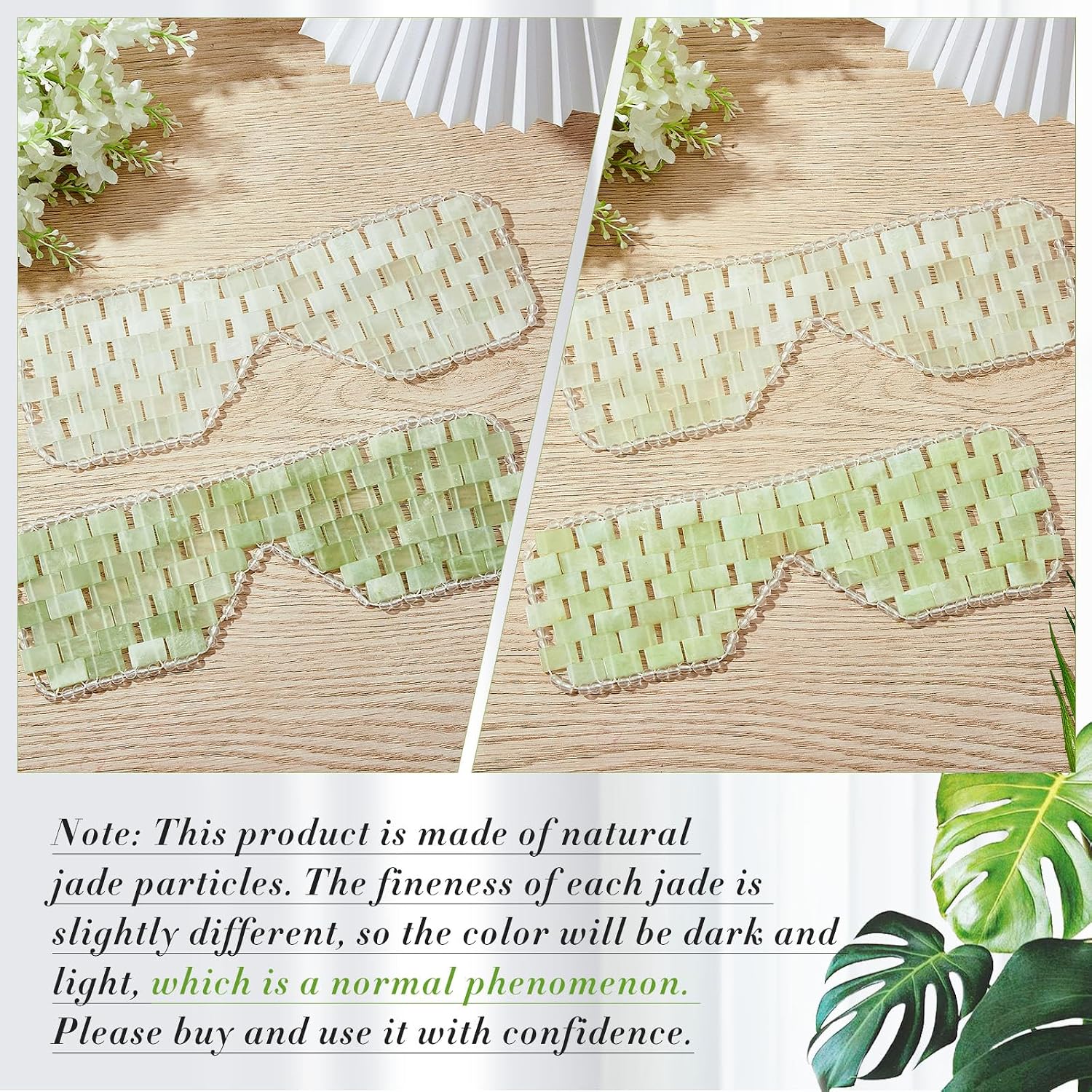 ALMOHADA TERAPÉUTICA PARA OJOS HERCICY DE JADE VERDE - 5