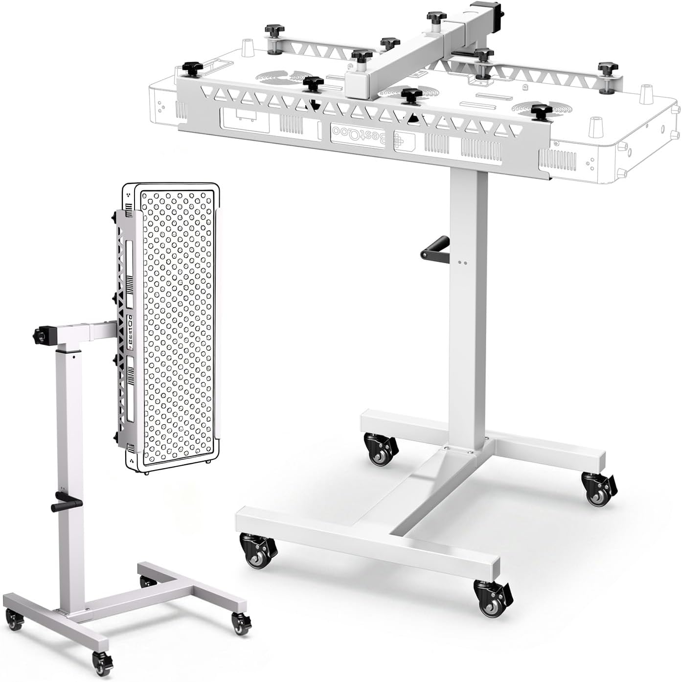 SOPORTE AJUSTABLE PARA TERAPIA DE LUZ ROJA BESTQOOL COMPATIBLE HORIZONTAL Y VERTICAL - 1
