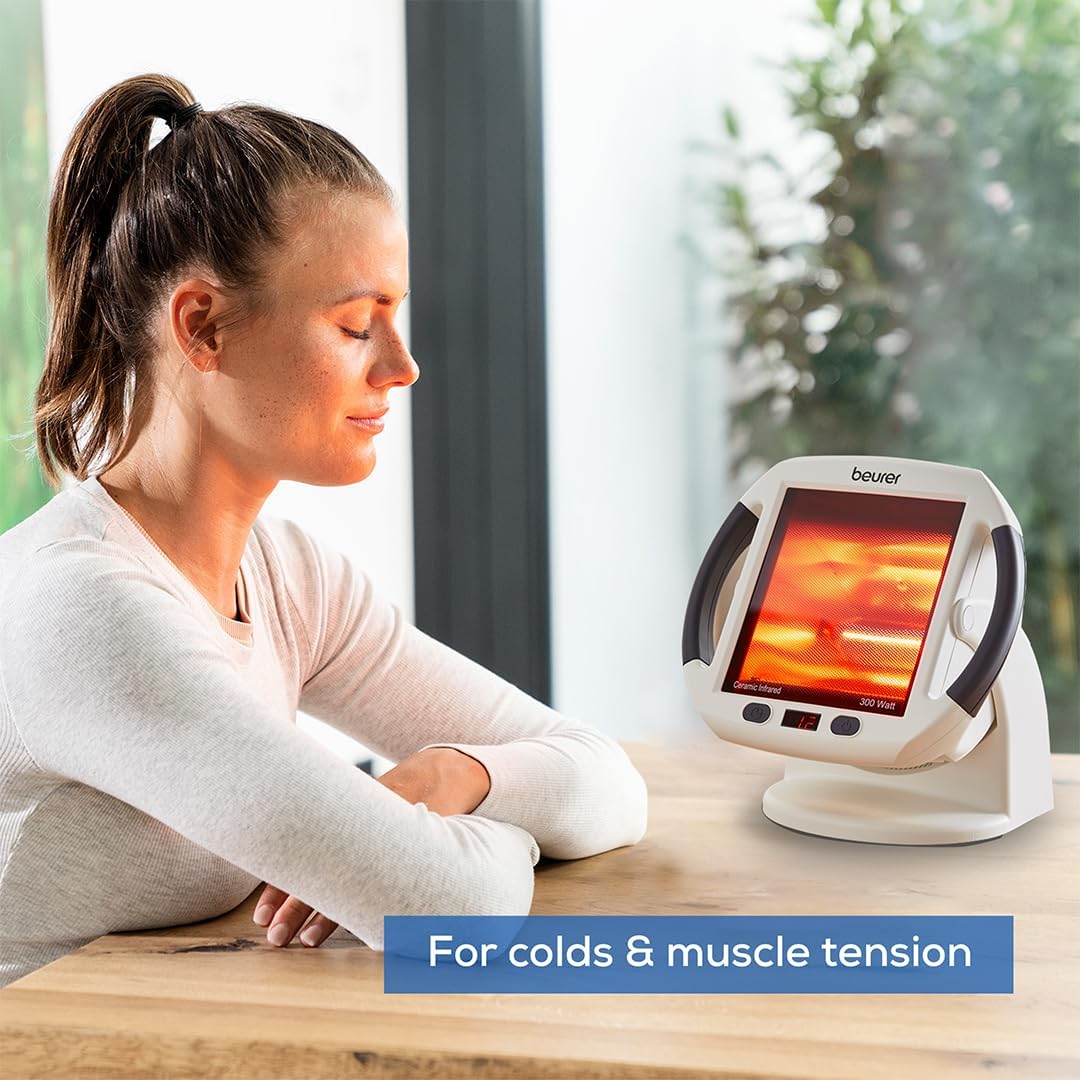 LÁMPARA DE CALOR INFRARROJO BEURER IL50 PARA TERAPIA DE LUZ ROJA - 2