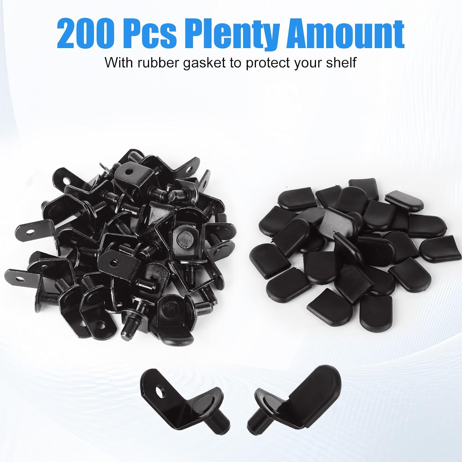 TORNILLOS PARA ESTANTES QTLCOHD 200 UNIDADES 6 MM - 5