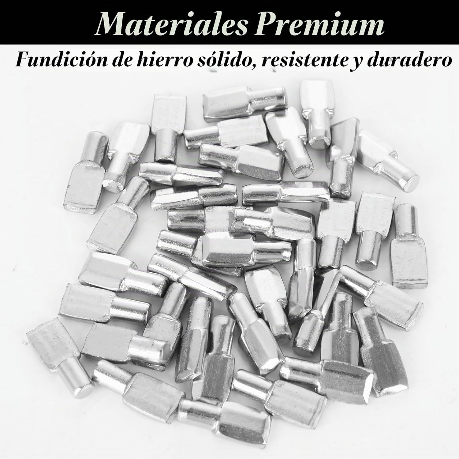 TORNILLOS QTLCOHD 400 UNIDADES 5 MM PARA ESTANTES EN FORMA DE CUCHARA - 5