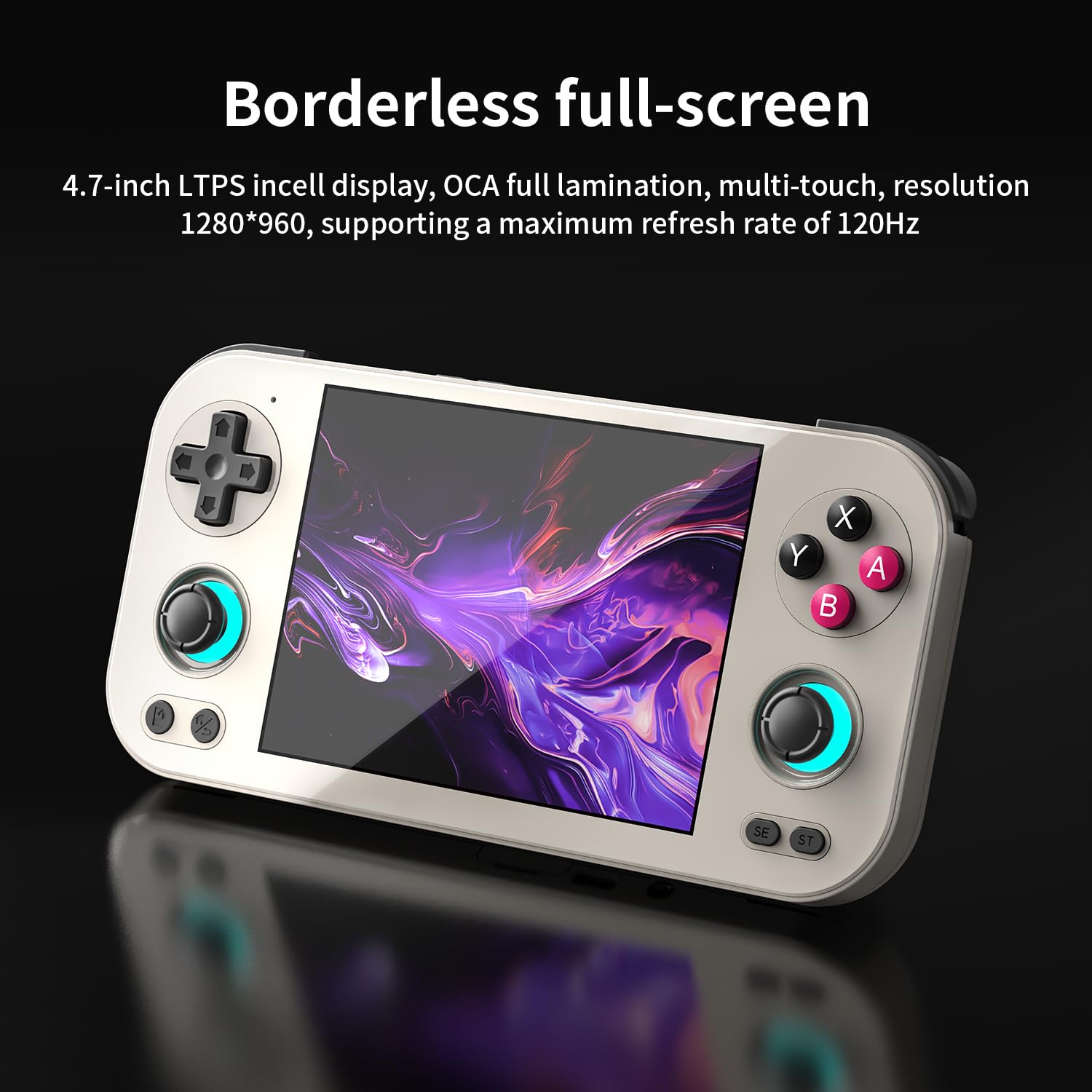 CONSOLA PORTÁTIL RG476H RGAMBERNIC 128GB GRIS ANDROID 13 - 3
