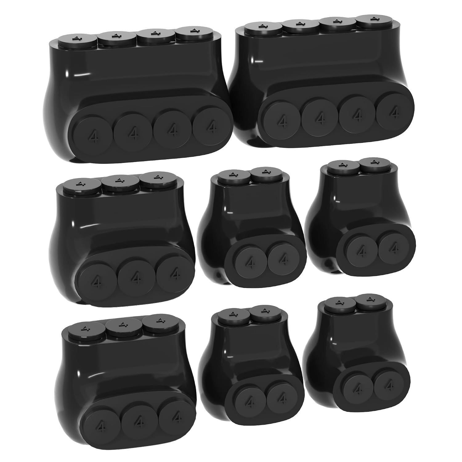 CONECTORES ELÉCTRICOS AISLADOS RVBOATPAT 8 UNIDADES 2, 3 Y 4 PUERTOS 4-14 AWG - 1