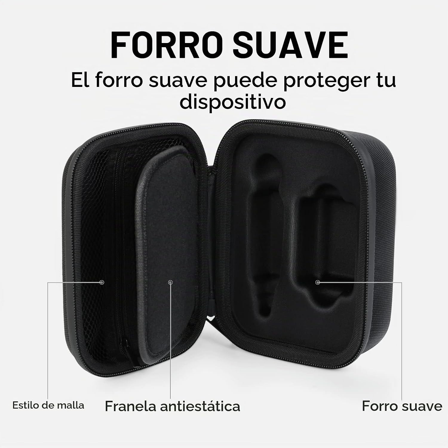 ESTUCHE RÍGIDO XVIVE CU4 PARA SISTEMA INALÁMBRICO U4/U45 IN-EAR MONITOR - 2