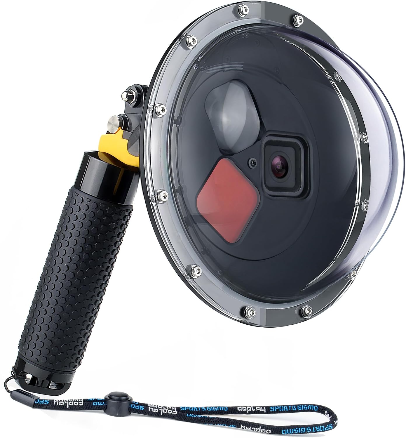CARCASA DOME PORT IMPERMEABLE PARA GOPRO HERO 8 BLACK 45M - 1