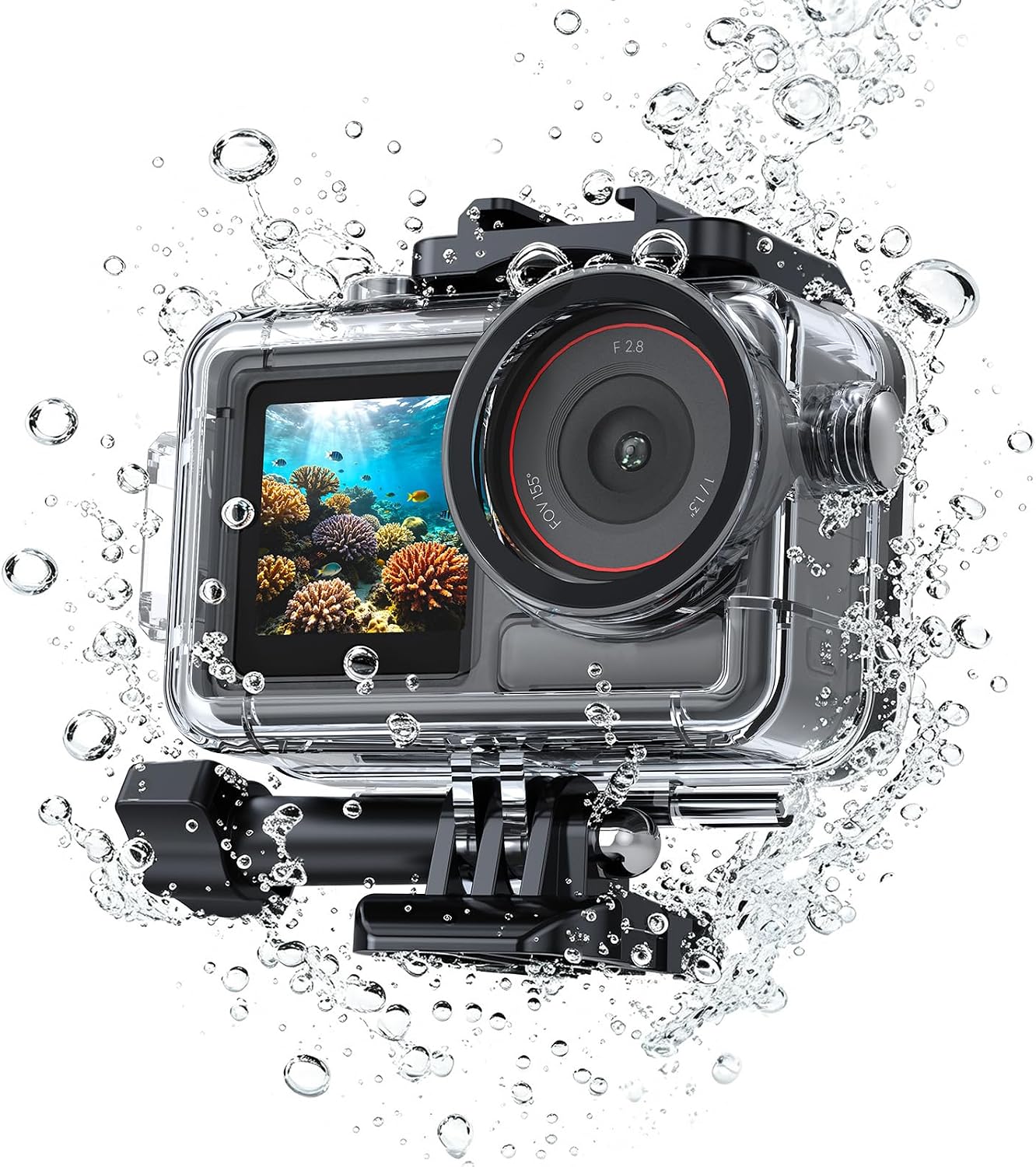 CARCASA IMPERMEABLE PARA DJI OSMO ACTION 5 PRO/ACTION 4/3 50M - 1