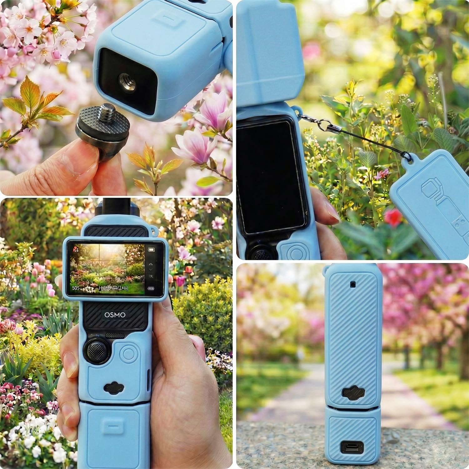 CARCASA PARA DJI OSMO POCKET 3/XTRA MUSE CON PROTECTOR DE LENTE Y PANTALLA MINGVEN - 5