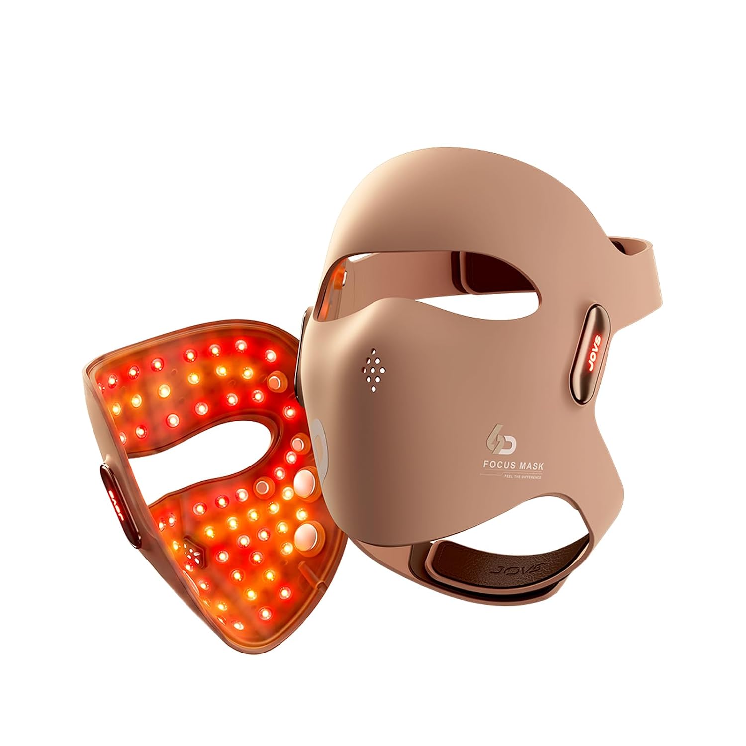 ALMOHADA TERAPÉUTICA JOVS 6D LASER LIGHT THERAPY MASK MOCHA - 1
