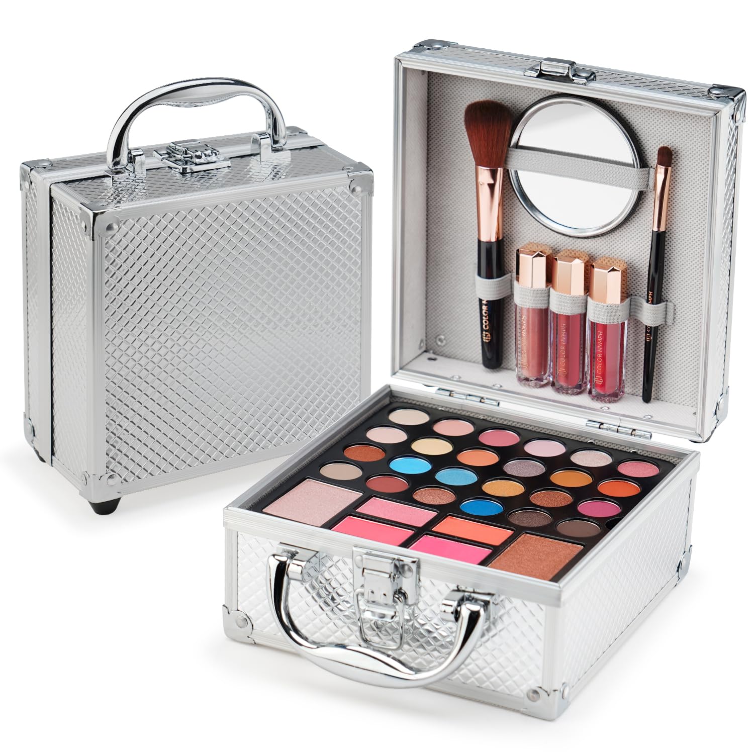 SET DE MAQUILLAJE PARA NIÑAS COLOR NYMPH SILVER PARA PRINCIPIANTES - 1