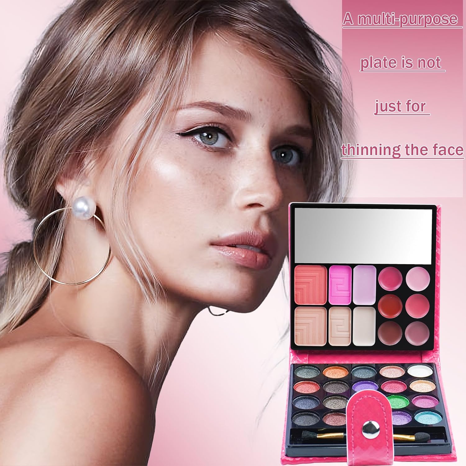 SET DE MAQUILLAJE FANTASYDAY ALL-IN-ONE HOLIDAY CON PALETA DE SOMBRAS, RUBORES, POLVOS Y GLOSS - 2