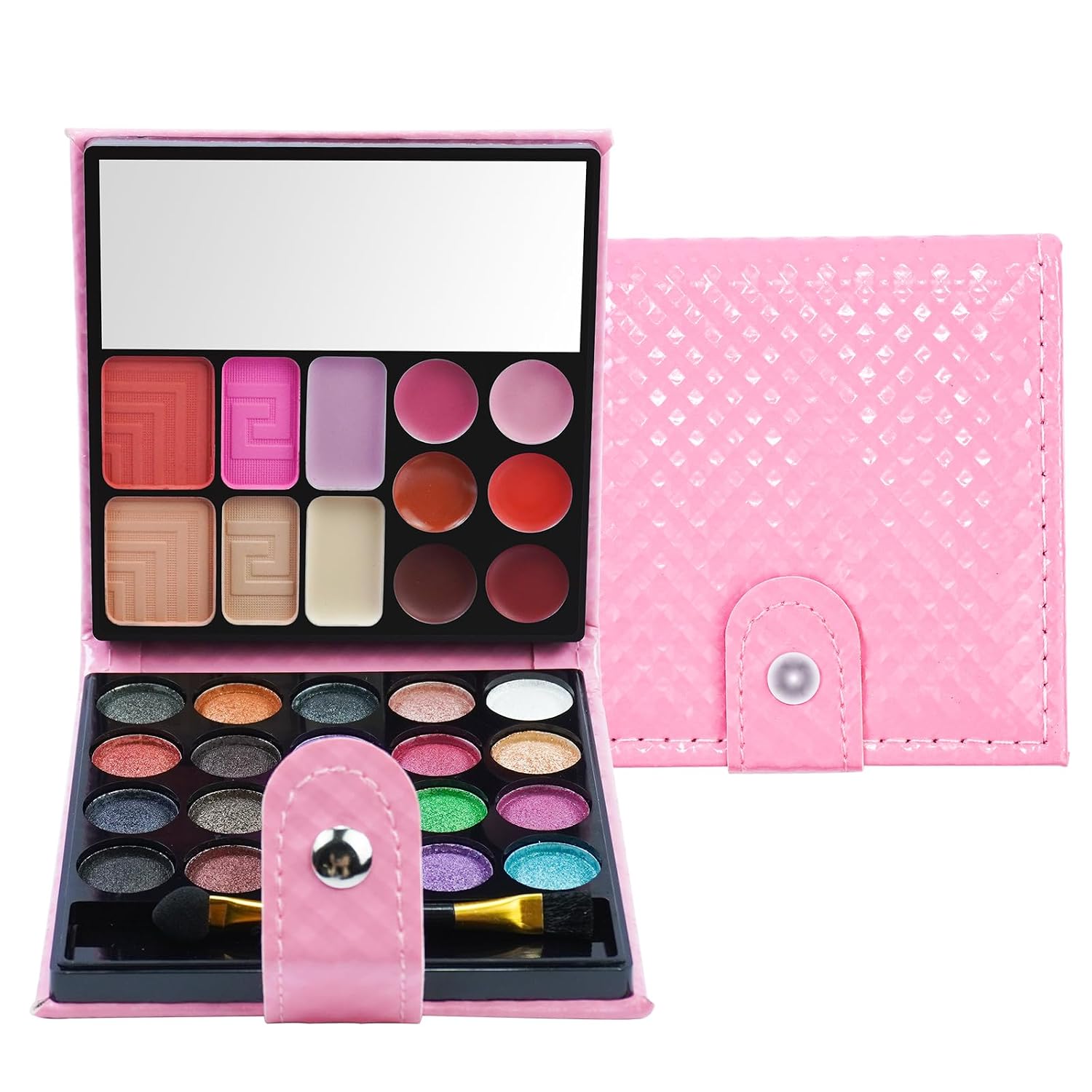 SET DE MAQUILLAJE FANTASYDAY ALL-IN-ONE HOLIDAY CON 20 SOMBRAS, 3 RUBORES, 3 POLVOS FACIALES Y 6 GLOSS - 2