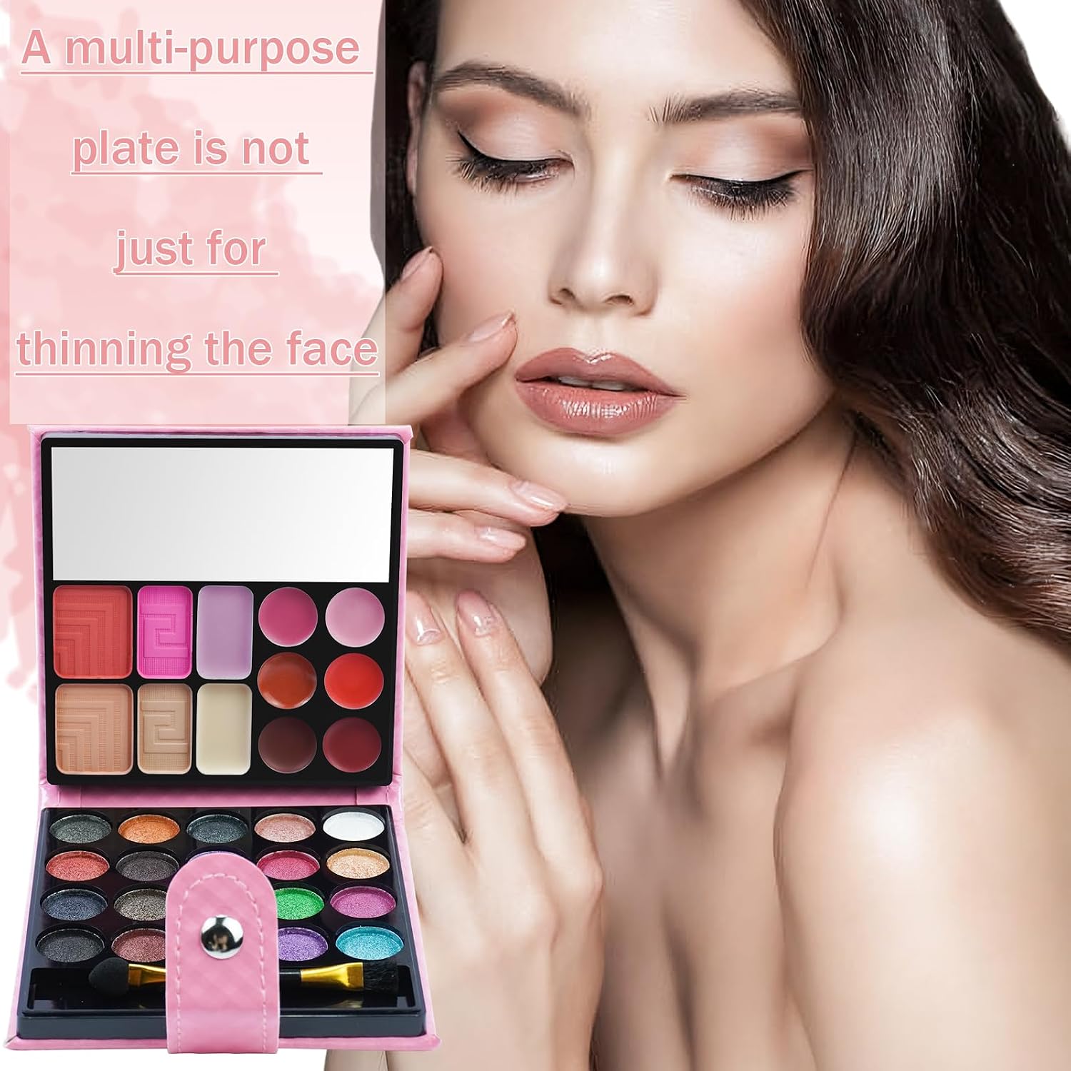 SET DE MAQUILLAJE FANTASYDAY ALL-IN-ONE HOLIDAY CON 20 SOMBRAS, 3 RUBORES, 3 POLVOS FACIALES Y 6 GLOSS - 3