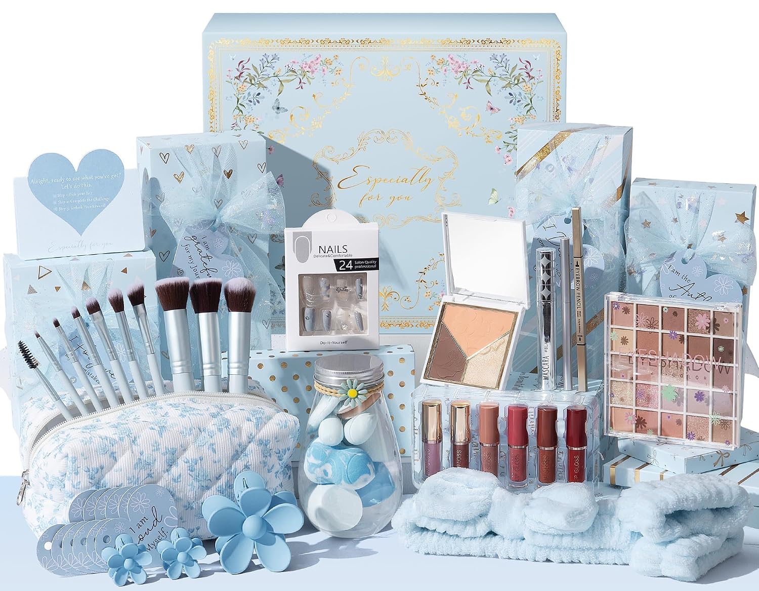 SET DE MAQUILLAJE QINLINE TEEN GIRL GIFTS TRENDY STUFF 10 PIEZAS - 1