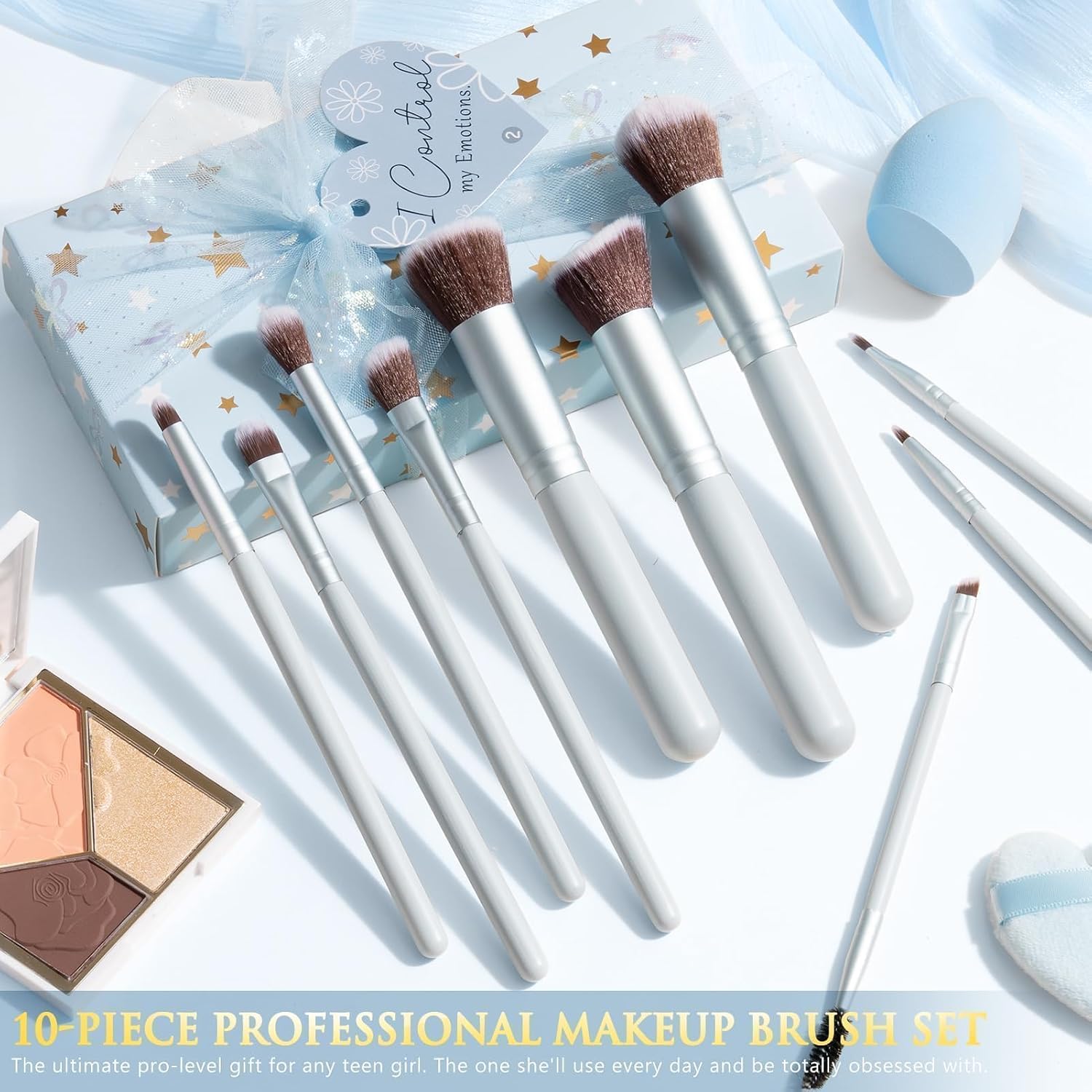 SET DE MAQUILLAJE QINLINE TEEN GIRL GIFTS TRENDY STUFF 10 PIEZAS - 5