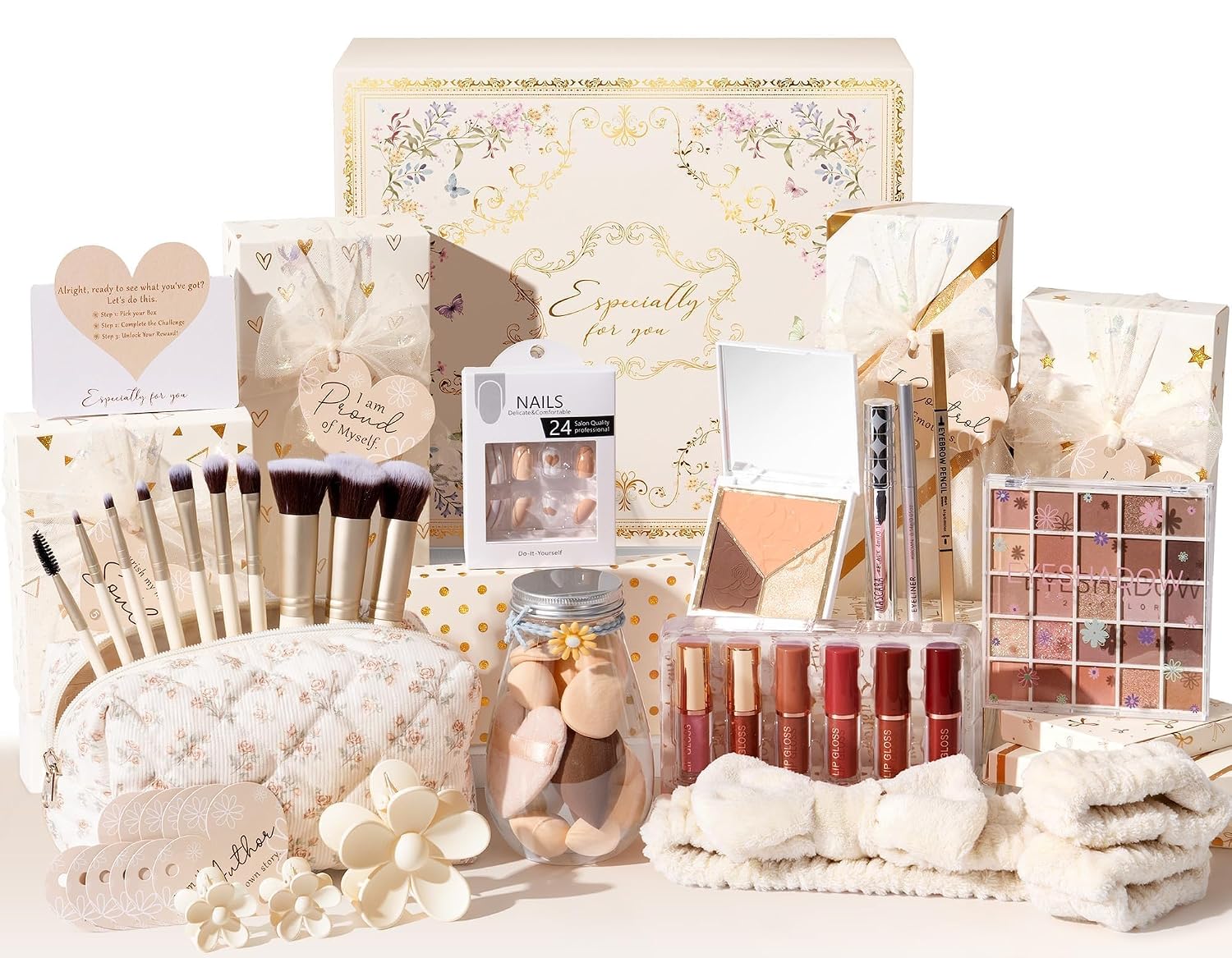 SET DE MAQUILLAJE QINLINE TEEN GIRL GIFTS TRENDY STUFF 10 PIEZAS - 1