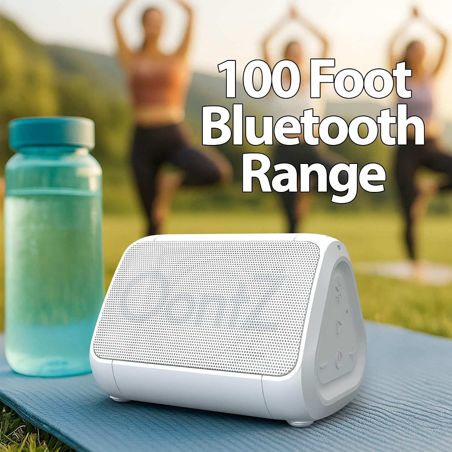 PARLANTE BLUETOOTH PORTÁTIL CAMBRIDGE SOUNDWORKS OONTZ ANGLE SOLO BLANCO - 3