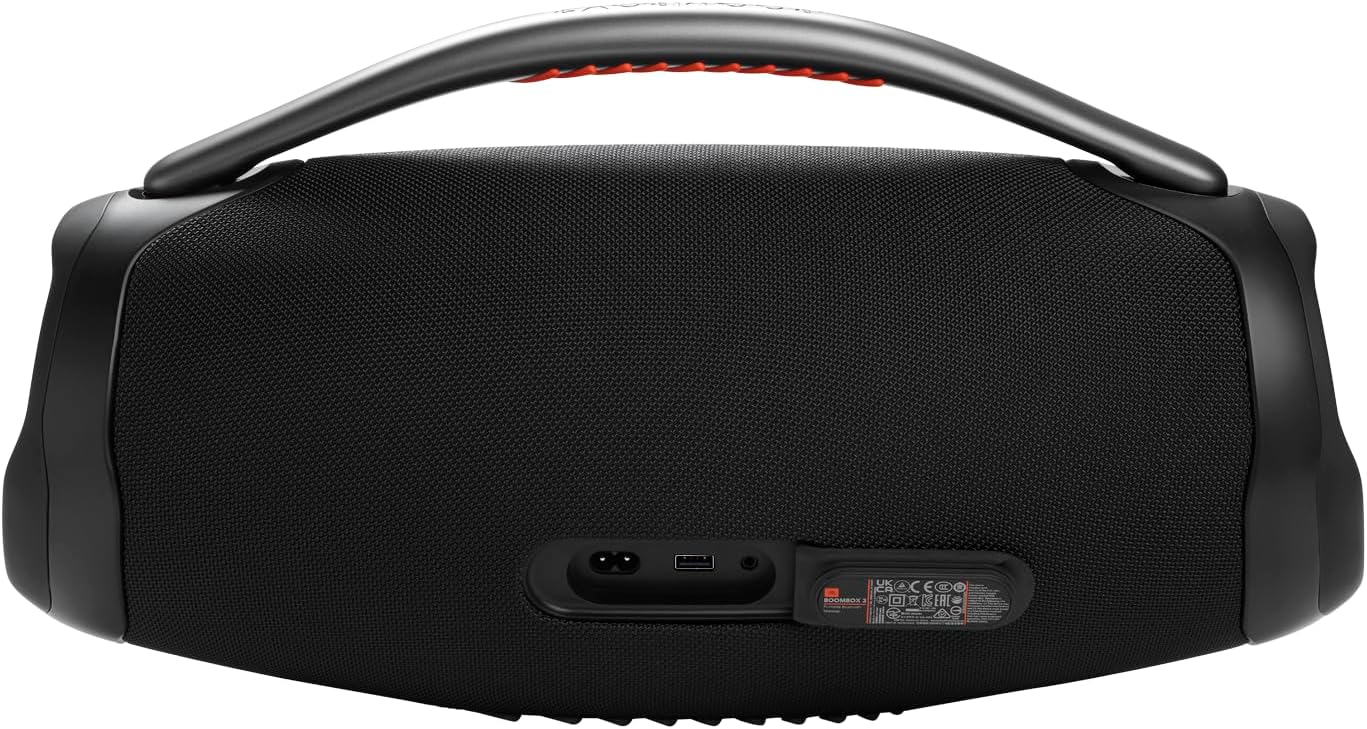 PARLANTE PORTÁTIL JBL BOOMBOX 3 NEGRO BLUETOOTH IMPERMEABLE IP67 24H - 5