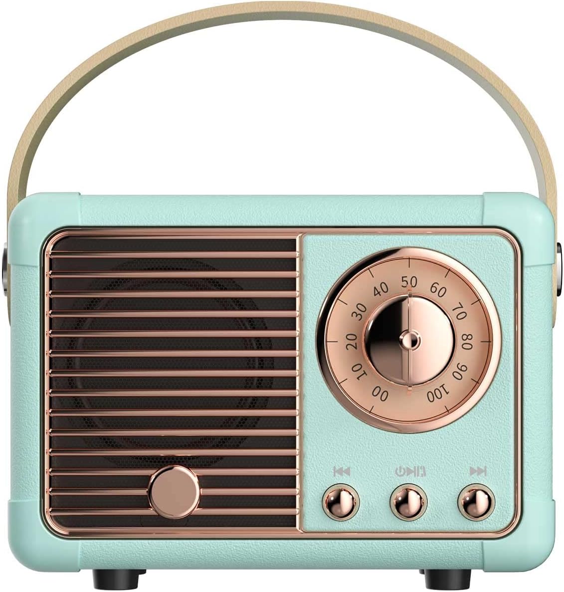 PARLANTE PORTÁTIL DOSMIX RETRO BLUETOOTH AZUL - 1