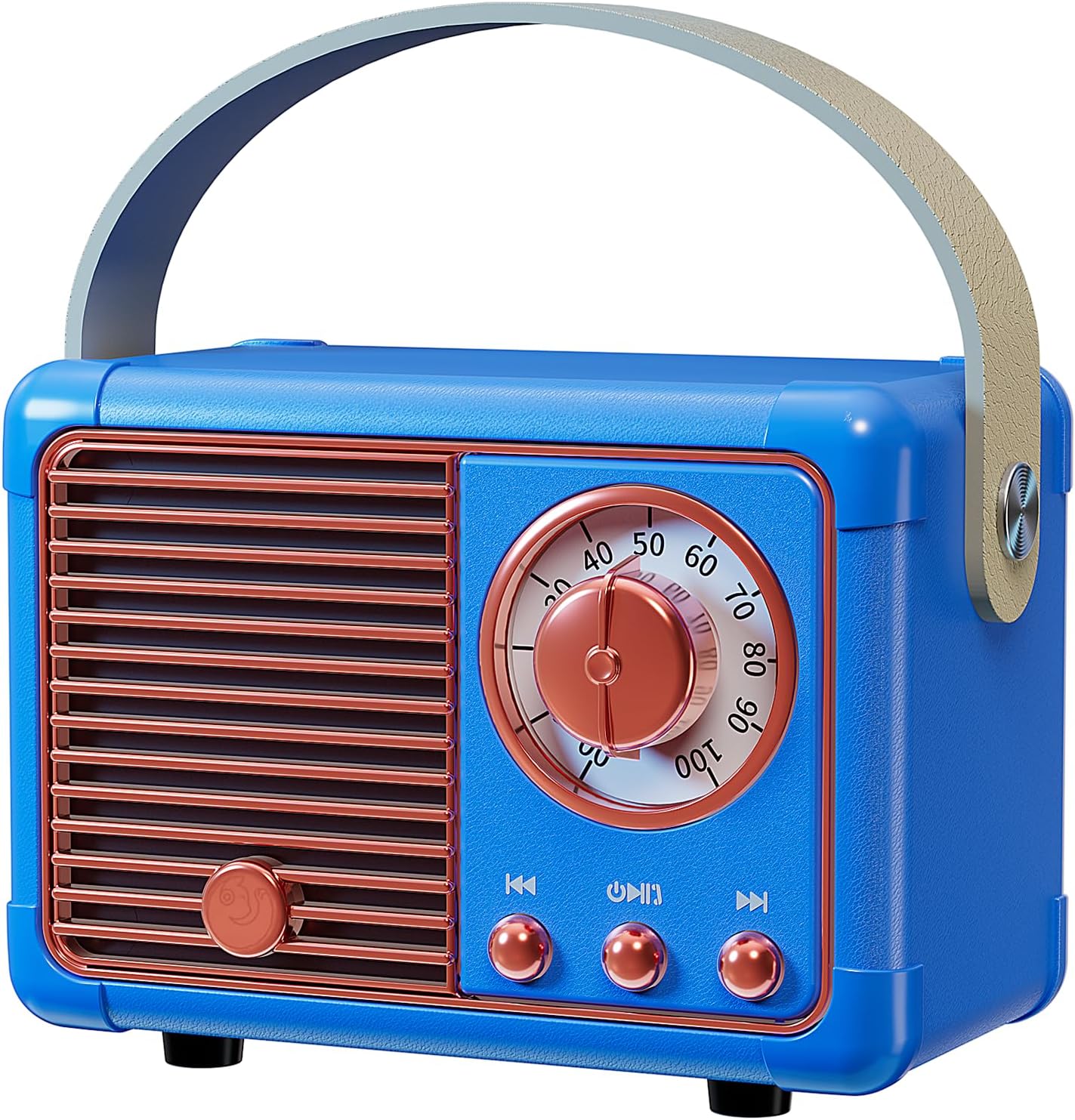PARLANTE PORTÁTIL DOSMIX RETRO BLUETOOTH MINI VINTAGE - 1