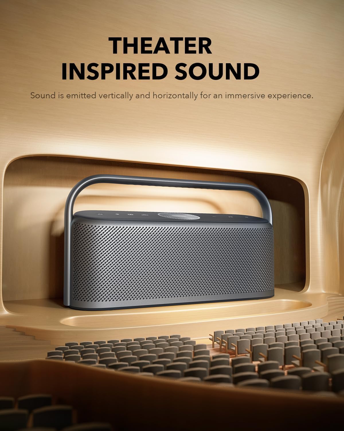 PARLANTE PORTÁTIL BLUETOOTH SOUNDCORE MOTION X600 50W HI-RES - 3