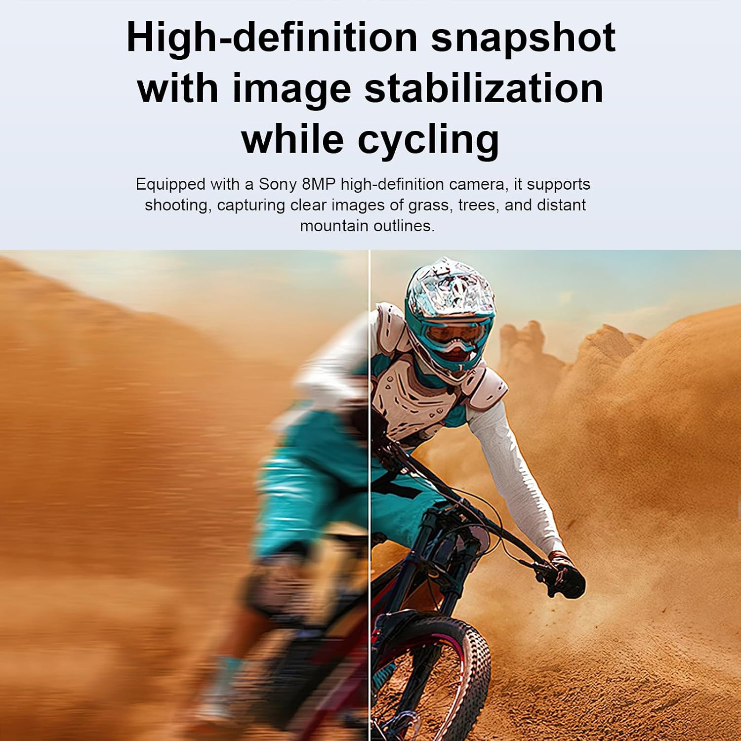 GAFAS DEPORTIVAS INTELIGENTES XTUOSHP CON CÁMARA 8MP Y GRABACIÓN 4K - 3