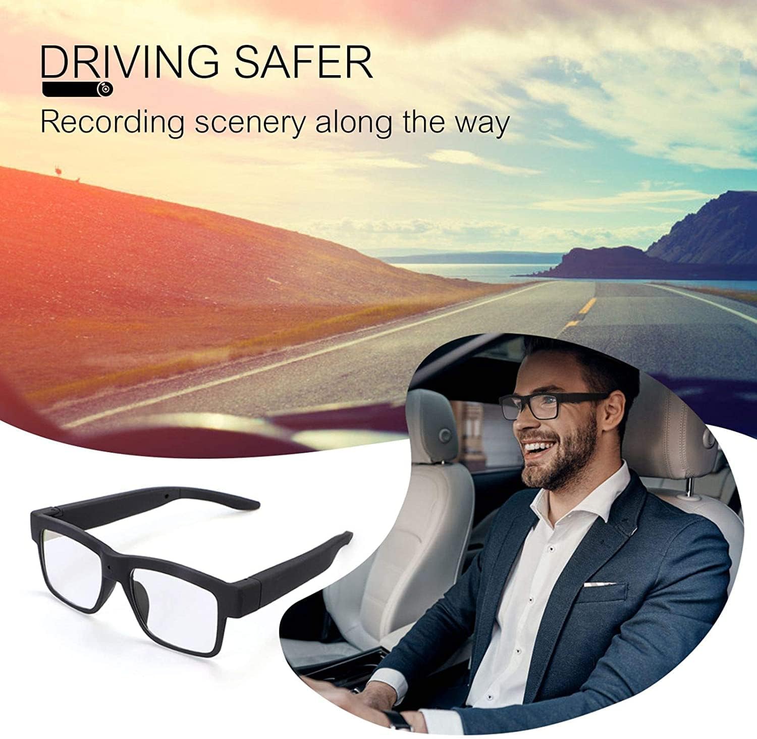 GAFAS CON CÁMARA YMZONIU HD 1080P CON MEMORIA 32GB PARA DEPORTES AL AIRE LIBRE - 4