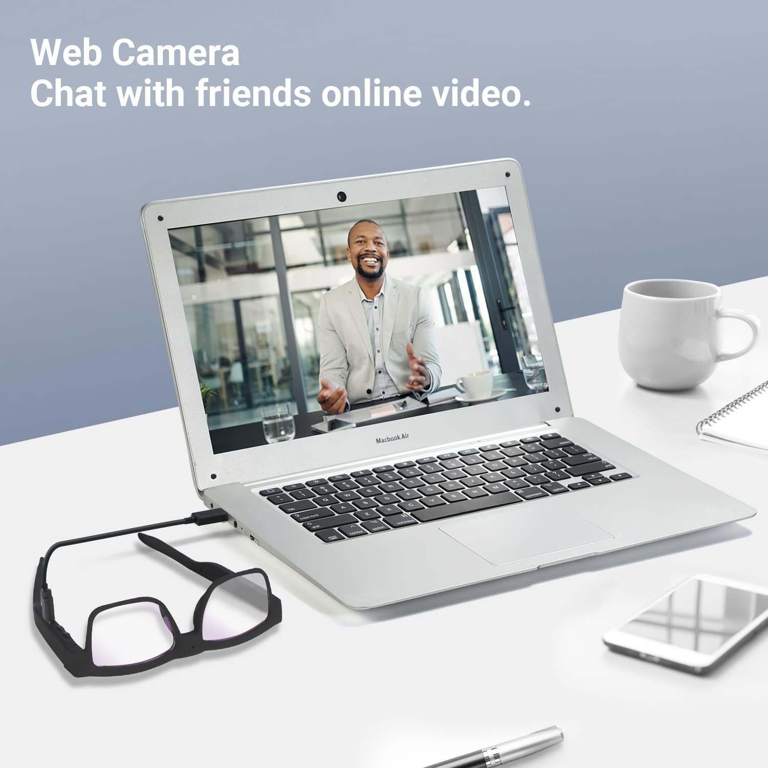 GAFAS CON CÁMARA YMZONIU HD 1080P CON MEMORIA 32GB PARA DEPORTES AL AIRE LIBRE - 5