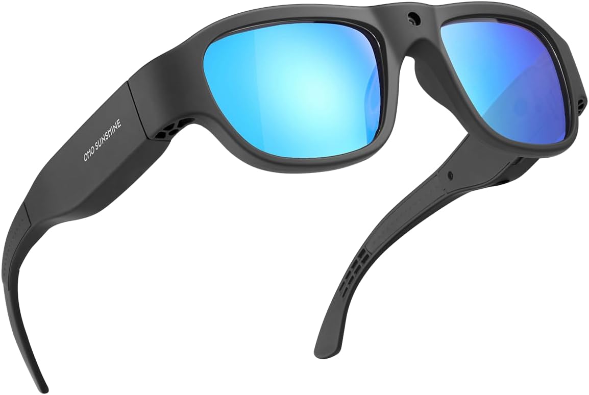 GAFAS INTELIGENTES OHO CON CÁMARA, LENTES POLARIZADAS UV400 Y CERTIFICACIÓN Z87.1 - 1