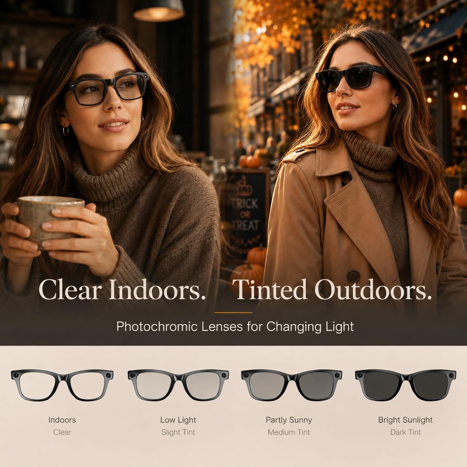GAFAS INTELIGENTES CON CÁMARA NEXLENZ GRIS FOTOCROMÁTICAS - 2