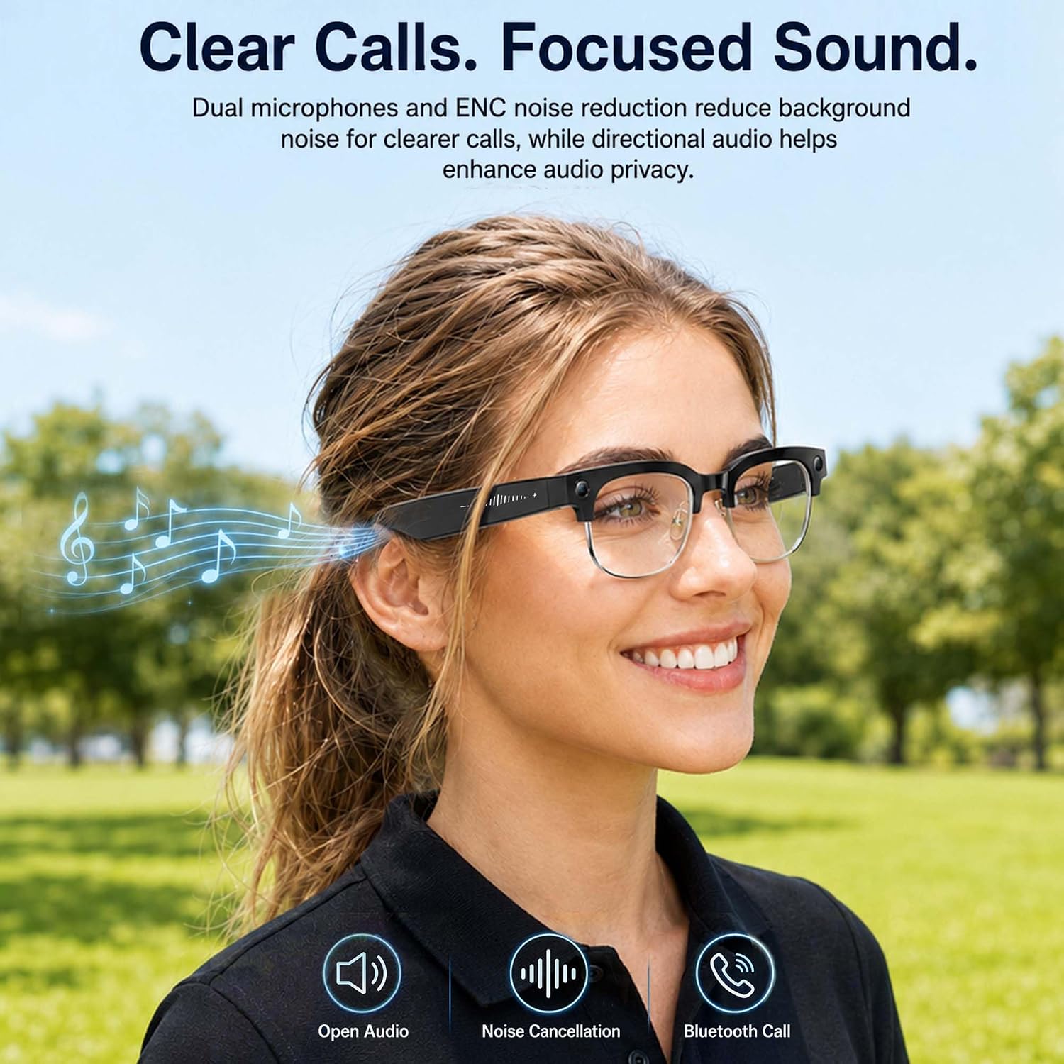 GAFAS INTELIGENTES CON CÁMARA Y BLUETOOTH LOANGYUNFONE - 5