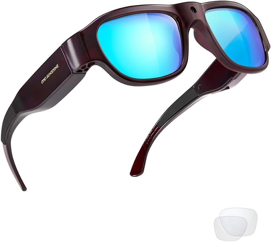 GAFAS INTELIGENTES OHO SUNSHINE CON CÁMARA, POLARIZADAS UV400 Z87.1 - 1