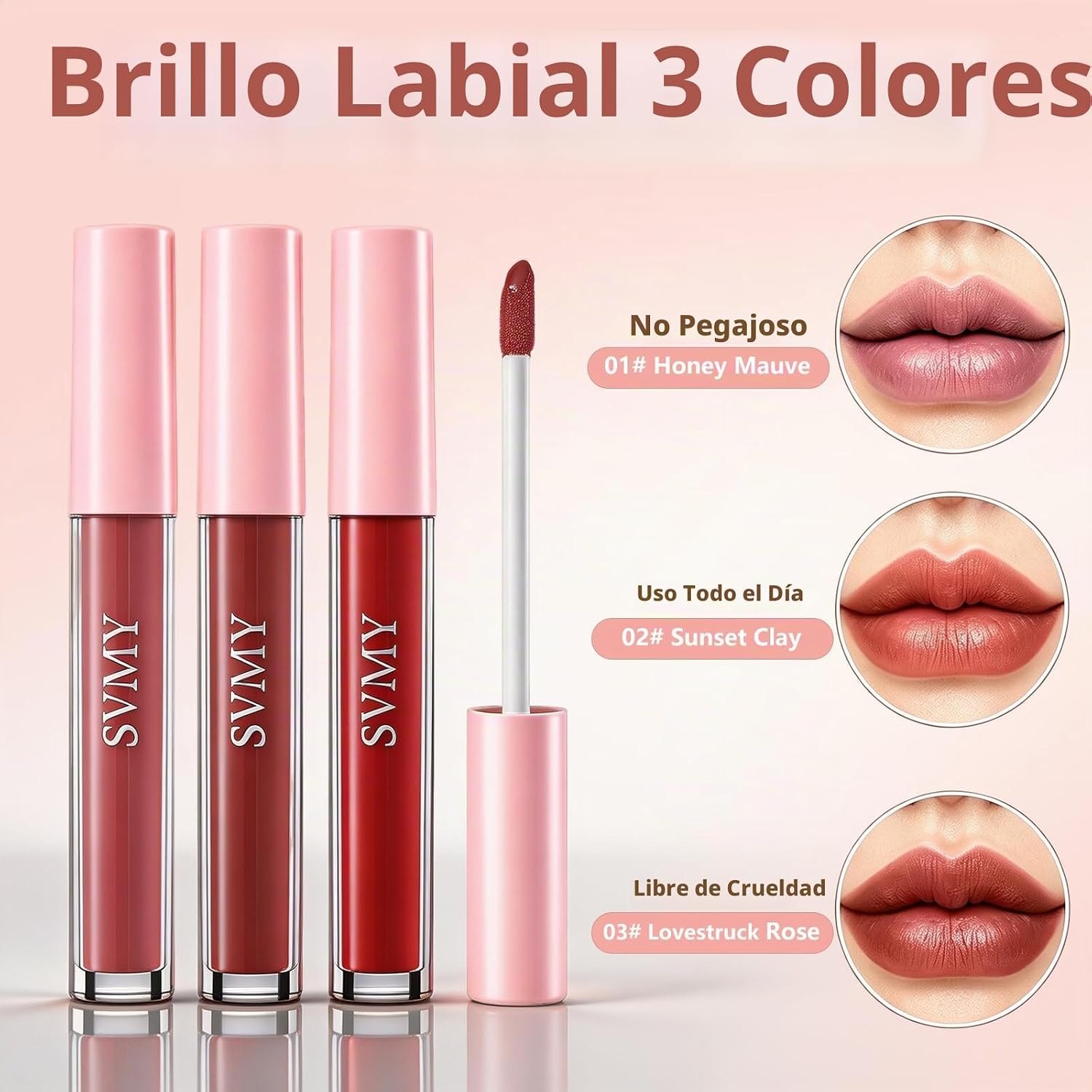 SET DE MAQUILLAJE COMPLETO SHELAKIN 12 COLORES SOMBRAS, BASE, LABIALES, DELINEADOR, MÁSCARA Y CONTORNO - 4
