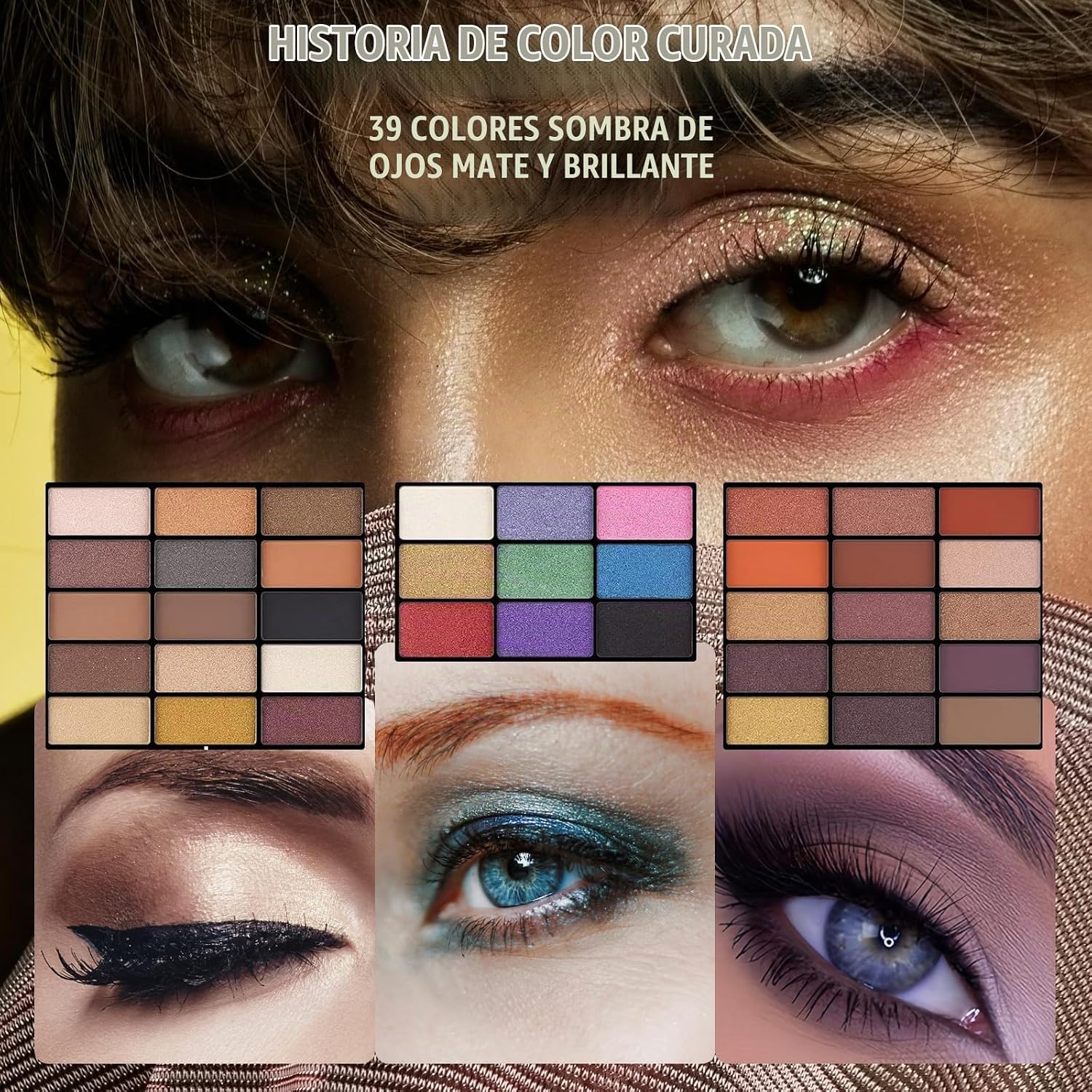 SET DE MAQUILLAJE JOYEEE ALL-IN-ONE CON ESTUCHE Y PALETA #8 - 3