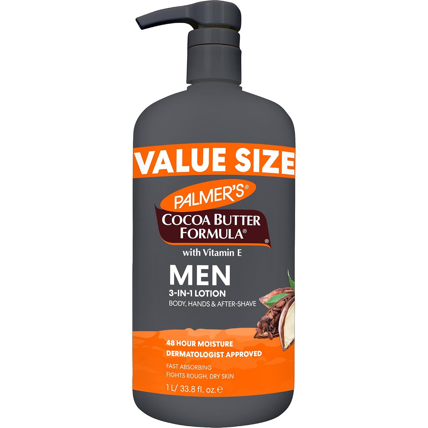 LOCIÓN HIDRATANTE PARA HOMBRE PALMER'S COCOA BUTTER FORMULA 33.8 OZ - 1