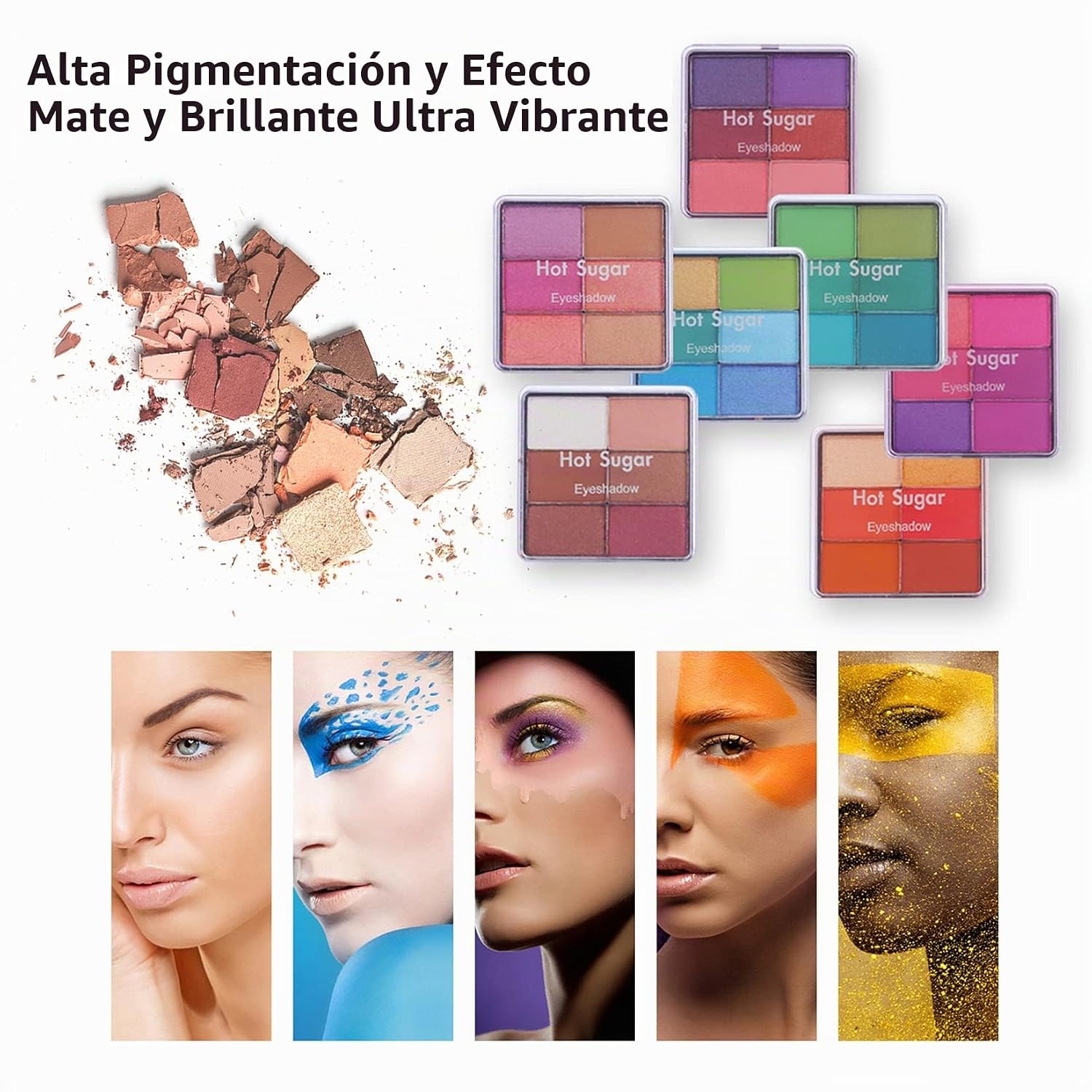 SET DE MAQUILLAJE HOT SUGAR FULL STARTER MERMAID PARA ADOLESCENTES - 4