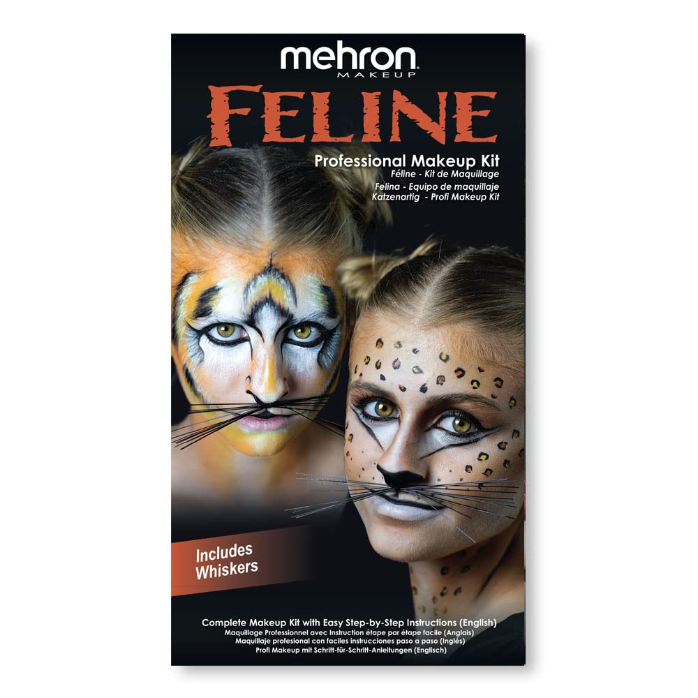 SET DE MAQUILLAJE PROFESIONAL MEHRON MAKEUP CHARACTER KIT FELINE Y CAT - 1