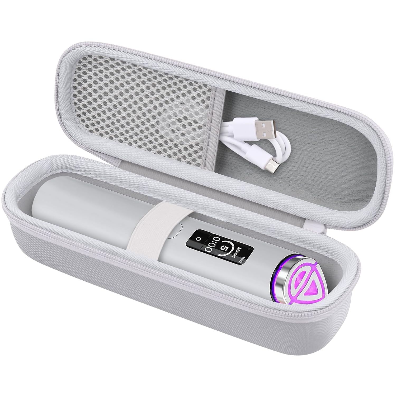 ESTUCHE RÍGIDO SYONGSION PARA MEDICUBE BOOSTER PRO X2 7 EN 1 BLANCO - 1