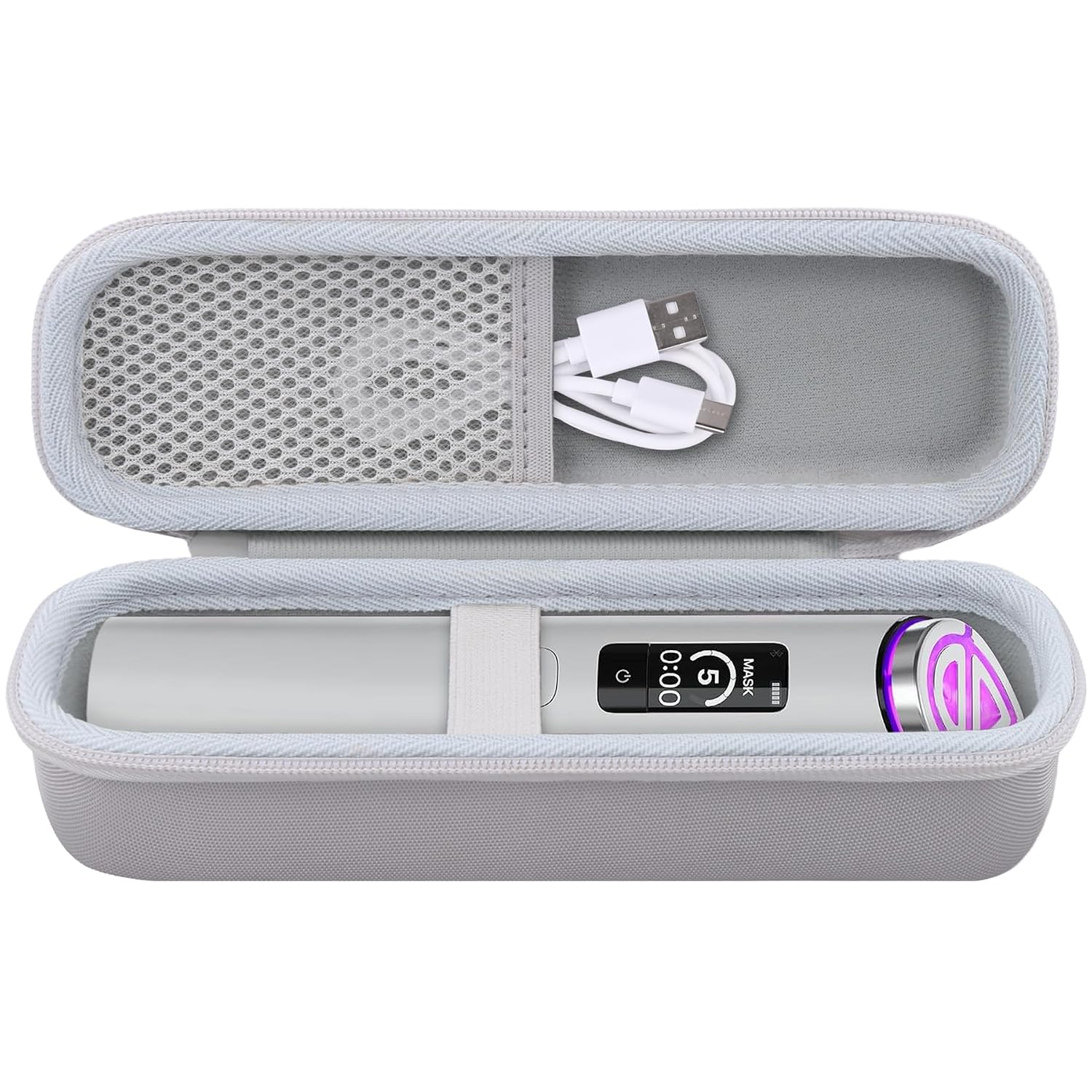 ESTUCHE RÍGIDO SYONGSION PARA MEDICUBE BOOSTER PRO X2 7 EN 1 BLANCO - 2
