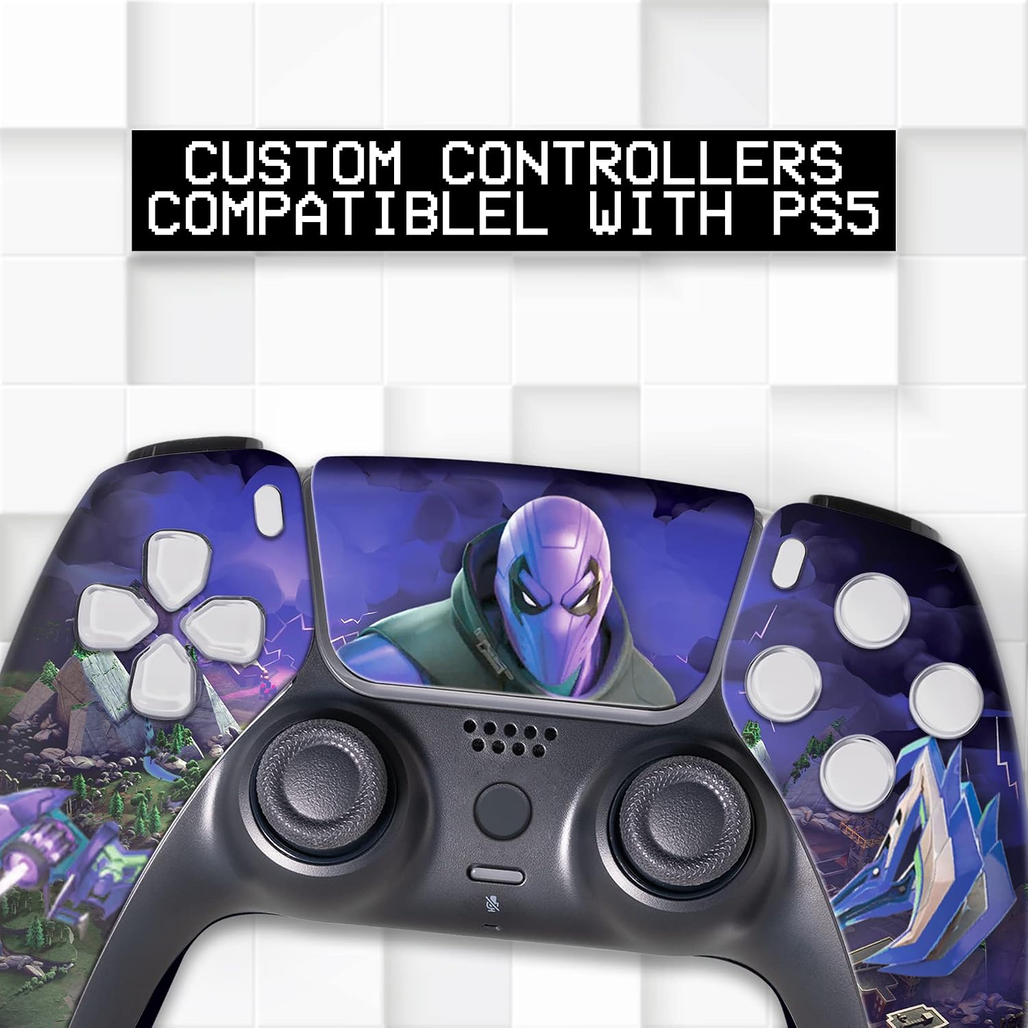 MANDO INALÁMBRICO MODIFICADO PROWLER FORTNIGHT PARA PS-5 BCB CONTROLLERS - 2
