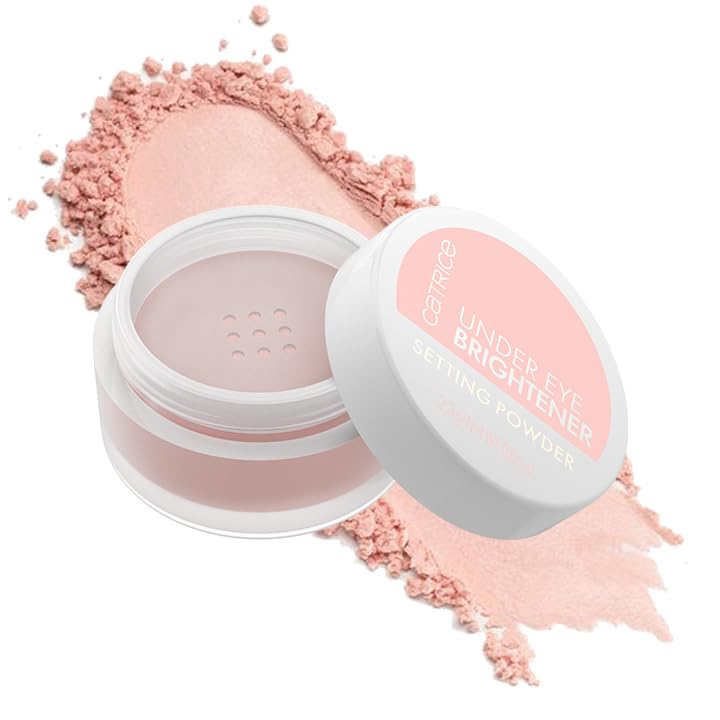 SET DE MAQUILLAJE CATRICE UNDER EYE BRIGHTENER Y SETTING POWDER 040 DARK MOCHA - 5