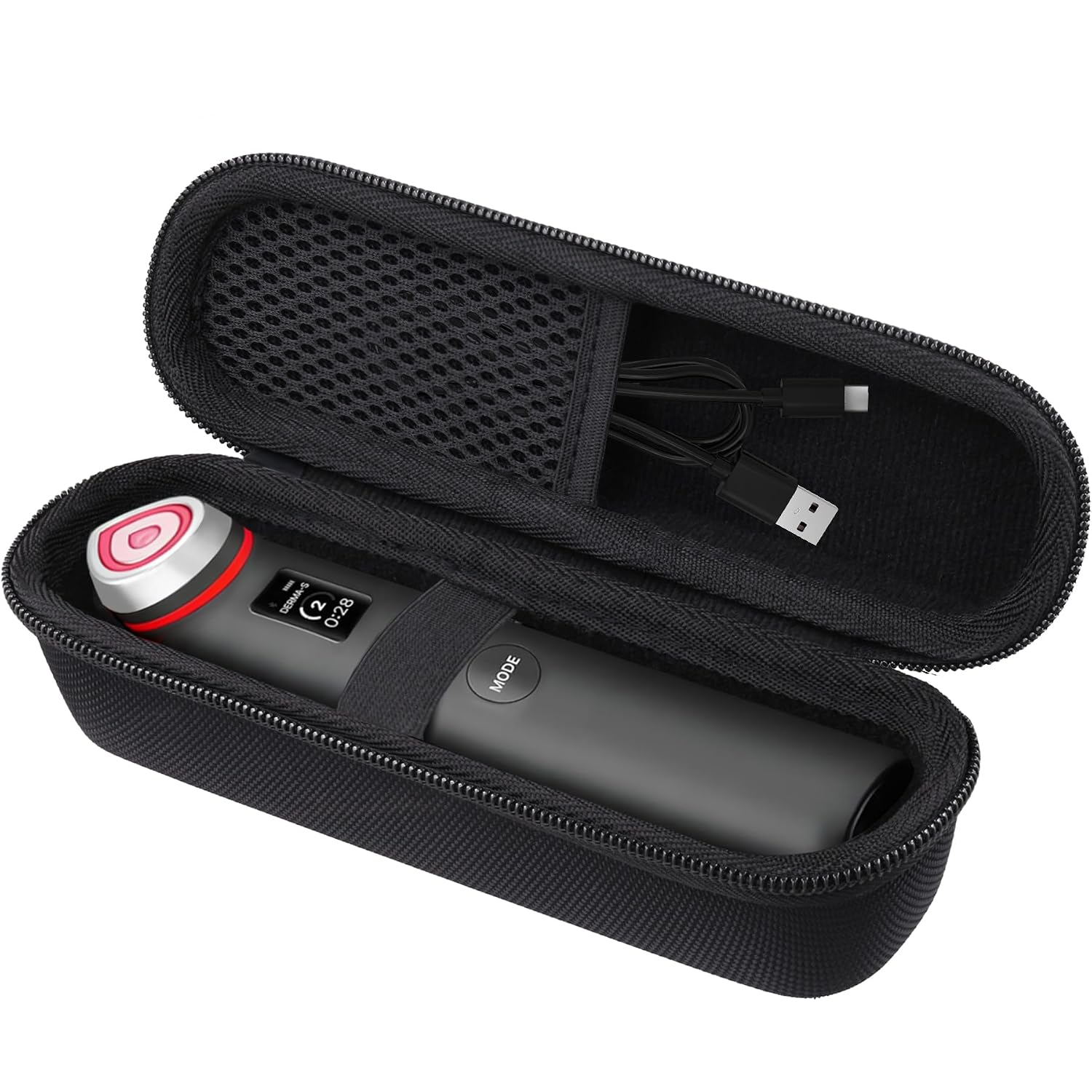 ESTUCHE RÍGIDO PARA MEDICUBE BOOSTER PRO 6 EN 1 SYONGSION NEGRO - 1