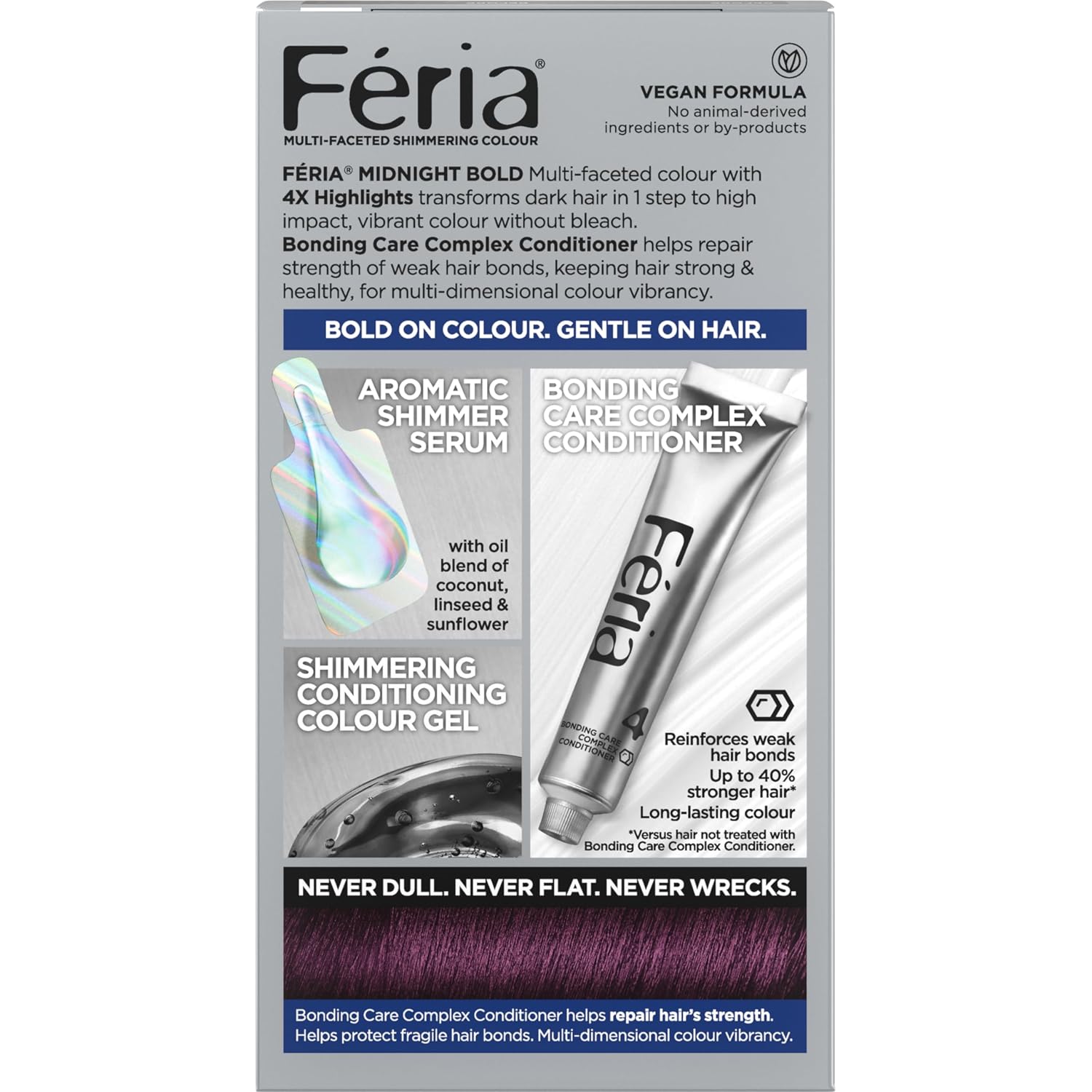 TINTE PARA CABELLO L'ORÉAL PARIS FERIA MIDNIGHT BOLD RESPLANDOR DE ORQUÍDEA M20 - 3