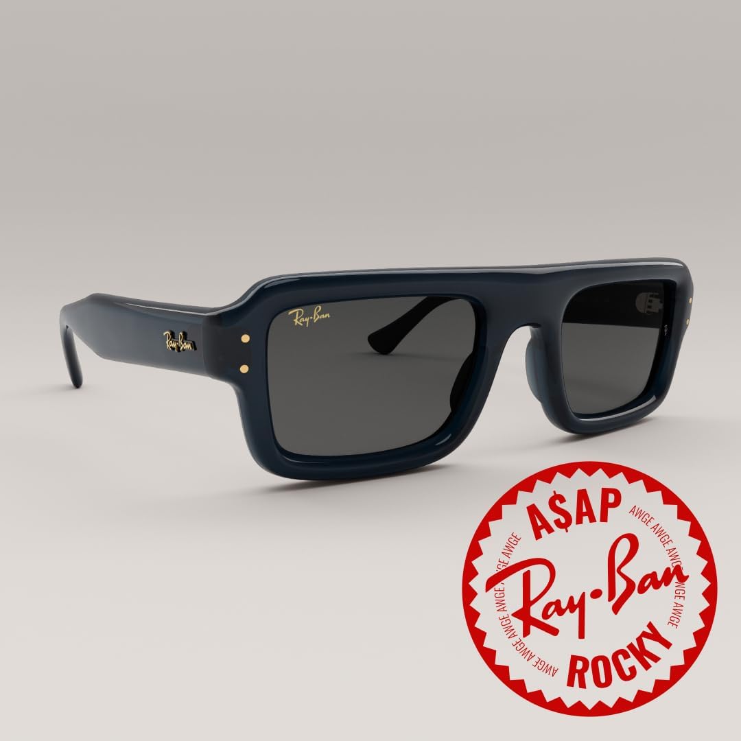 LENTES DE SOL RAY-BAN RB4954 FLACKO PUFFER EVOLUTION COLLECTION RECTANGULARES - 5