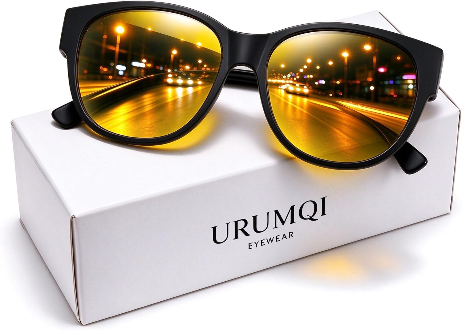LENTES DE SOL URUMQI NIGHT VISION PARA MUJER PARA USAR SOBRE ANTEOJOS - 1